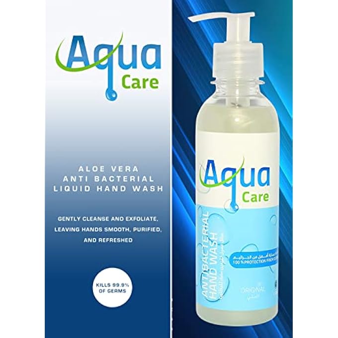 Aqua Care ANTIBACTERIAL HAND WASH 240ML ORIGINAL - Image 5